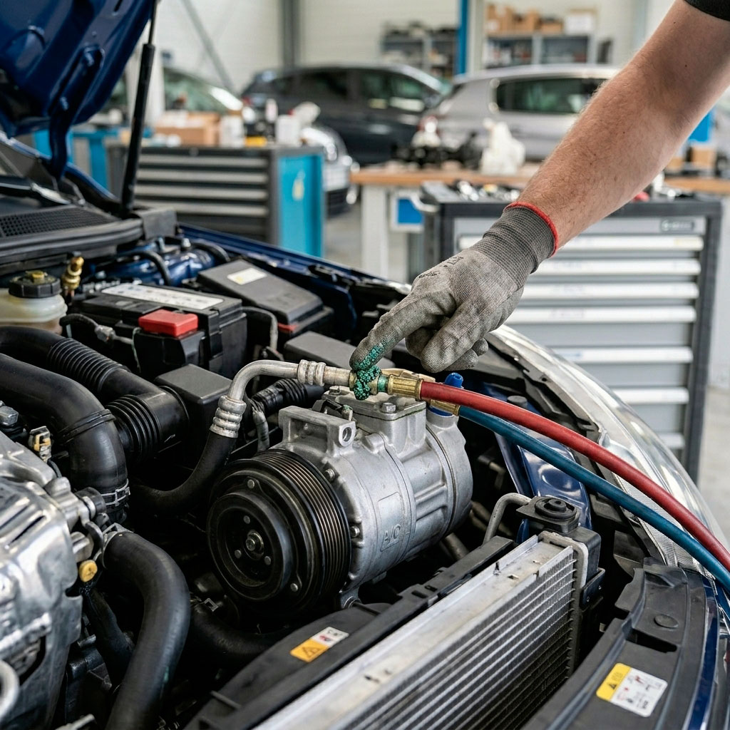 Car AC no longer blowing cold: the complete diagnosis before recharging