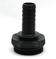 G2 splined male connector 38mm - male 2 '' BSP