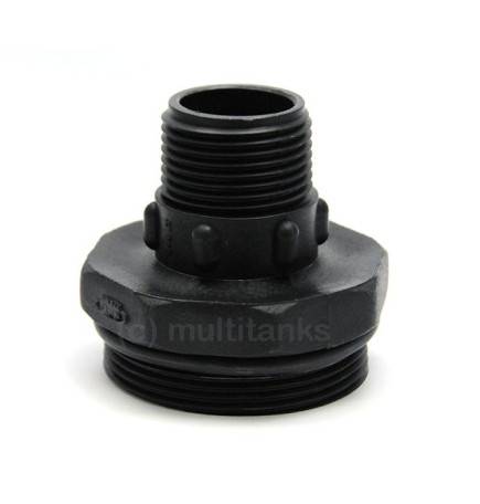 Raccord G2 male 1''1/2 BSP - male 2'' BSP