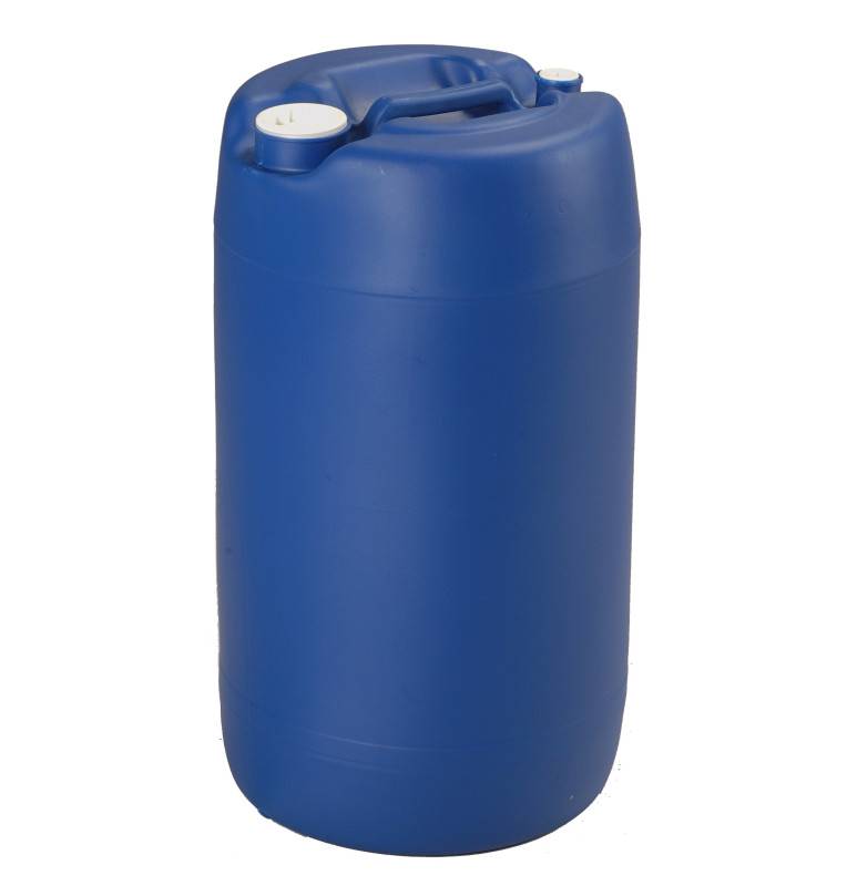 Was 30 liters blue with bungs and handle