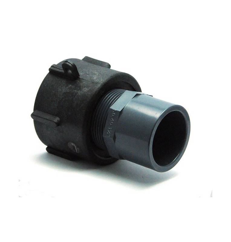 S60x6 female connector - PVC female 40/50