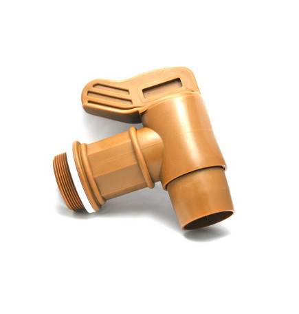 Male tap 2 '' BSP outlet Ø50mm color GOLD