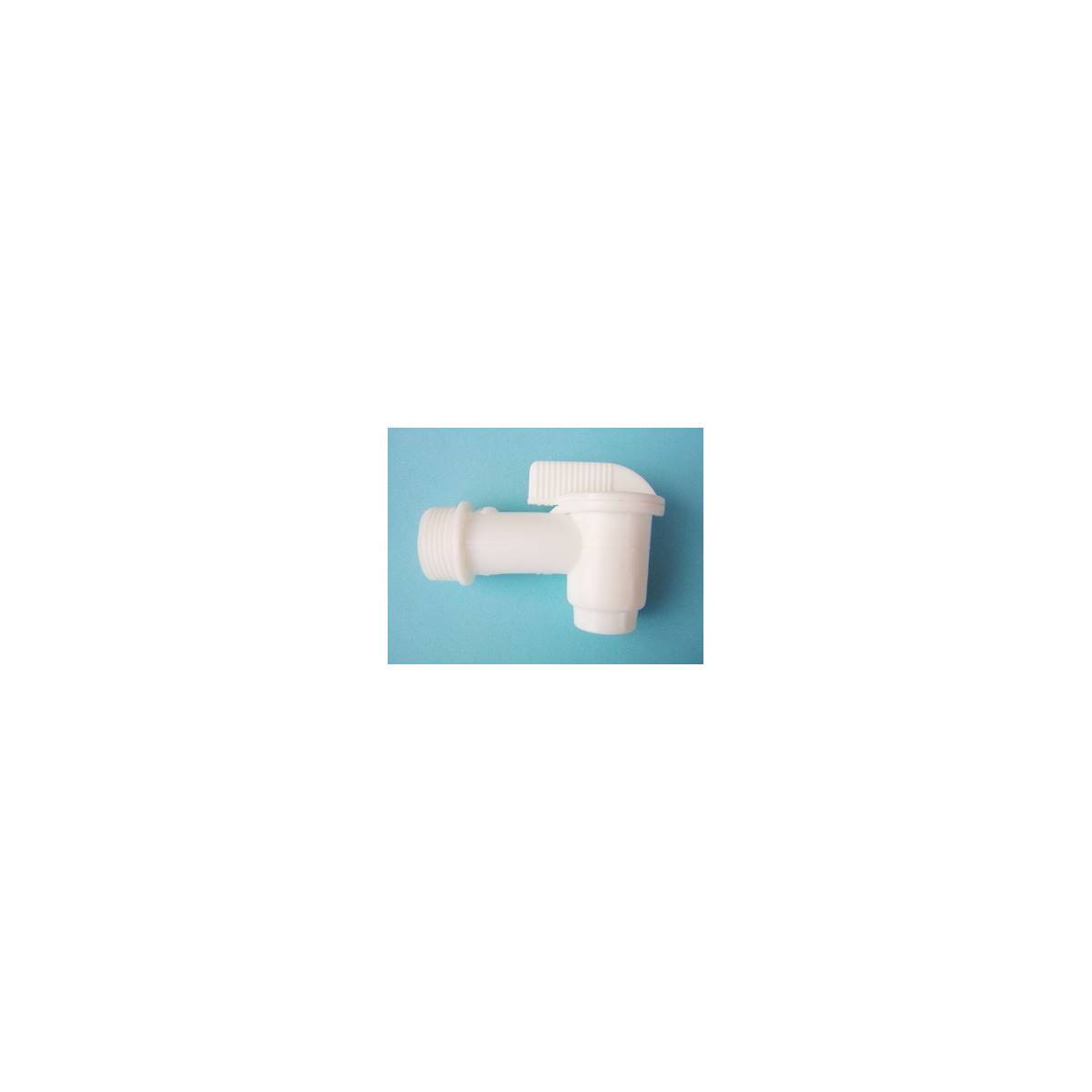 Robinet Blanc 3/4 pouce pour bidons