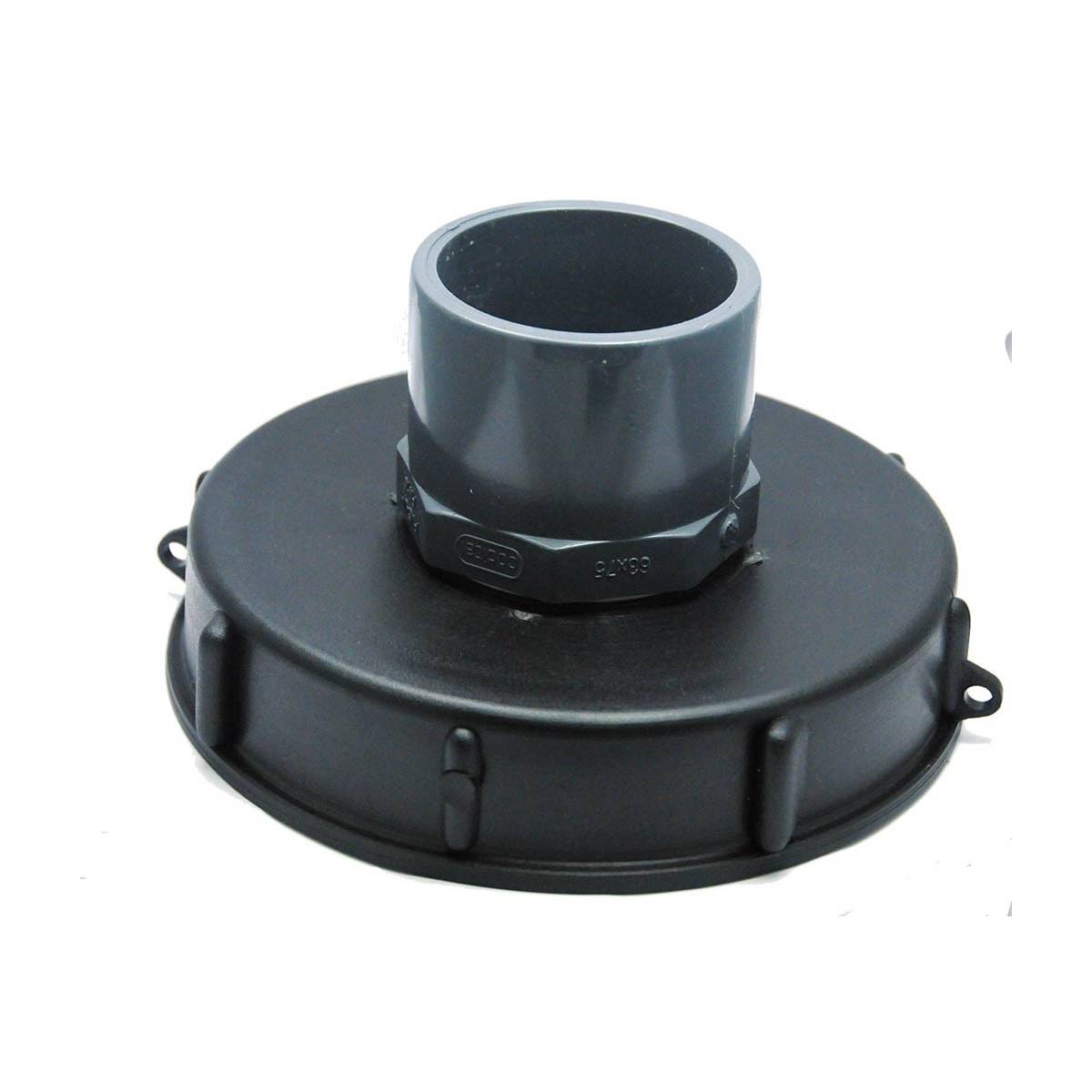 Lid 15cm for 1000L tank with PVC 63/75 inlet