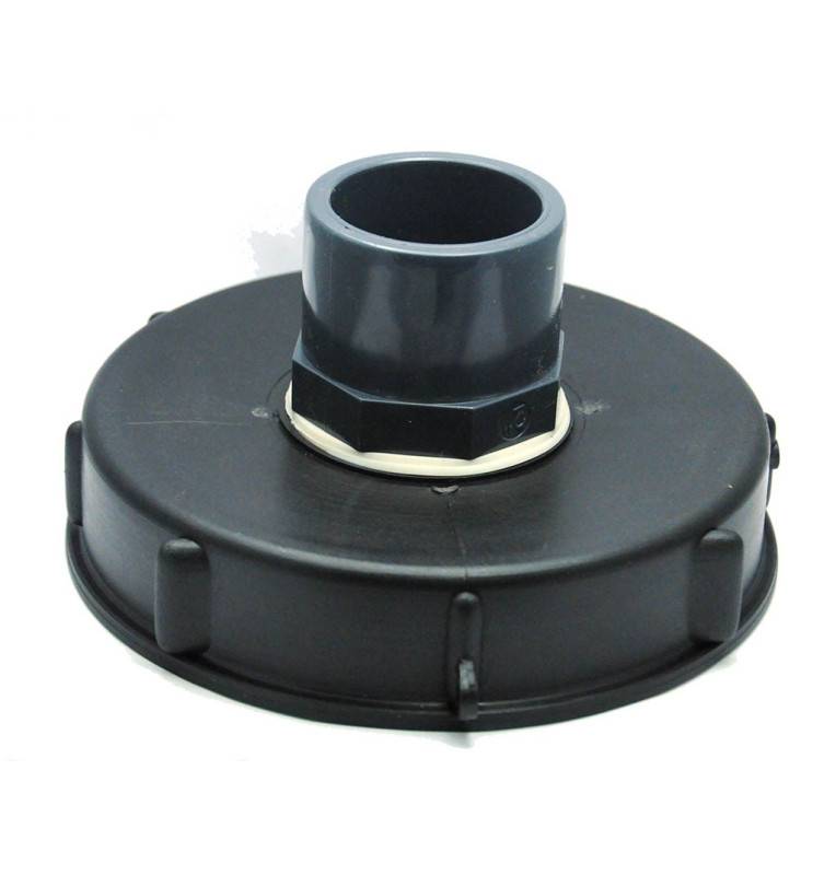 Lid 15cm for 1000L tank with PVC entry 50/63