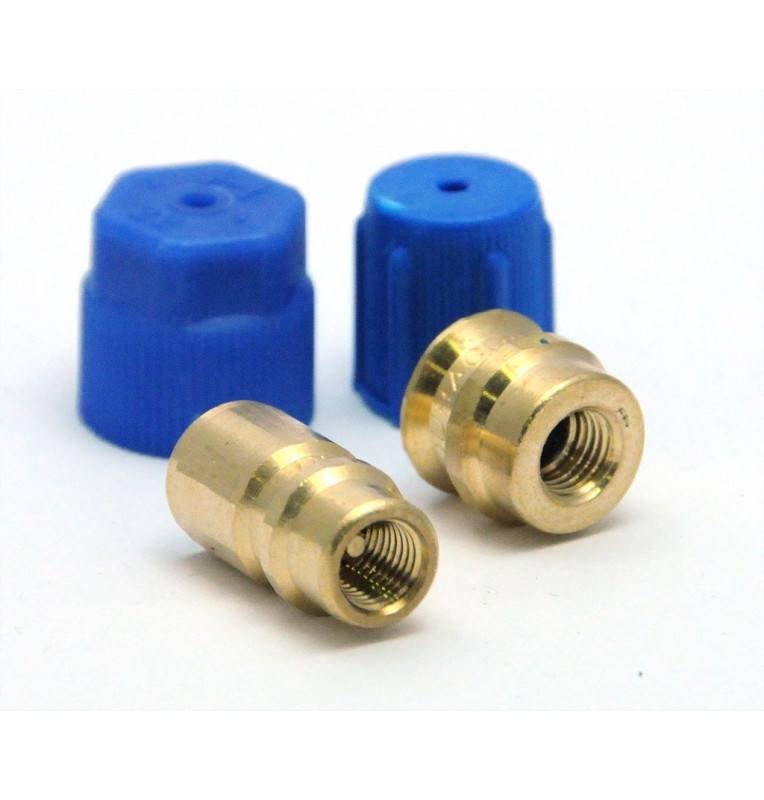 R12 to R134 conversion fittings