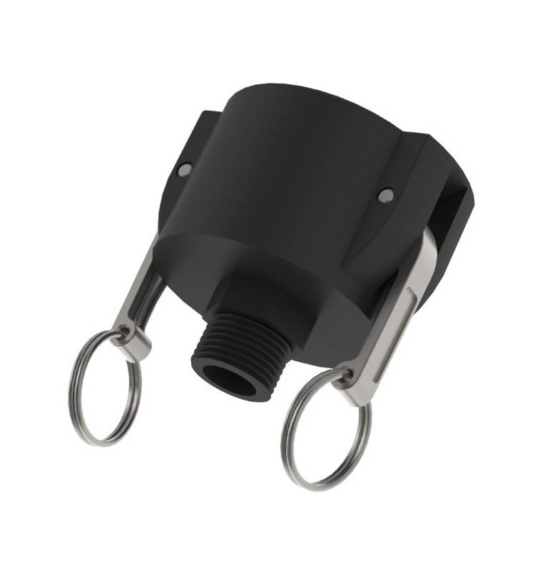 Connettore femmina Camlock 2 '' - filettato maschio 3/4 BSP