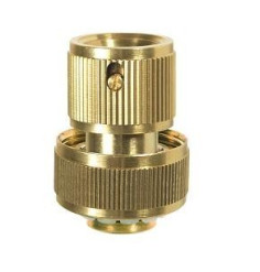 Brass quick coupling