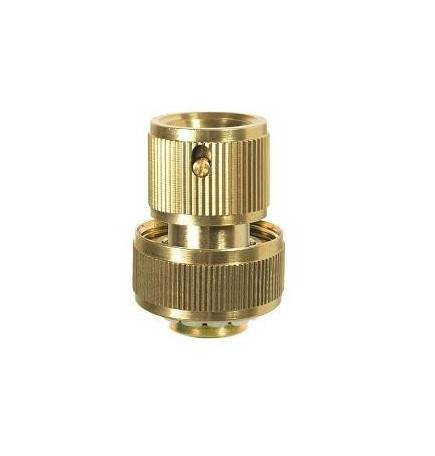 Brass quick coupling