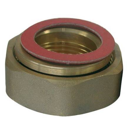 1/2 EPDM flat seal union sold in pairs