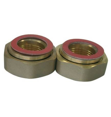 1/2 EPDM flat seal union sold in pairs