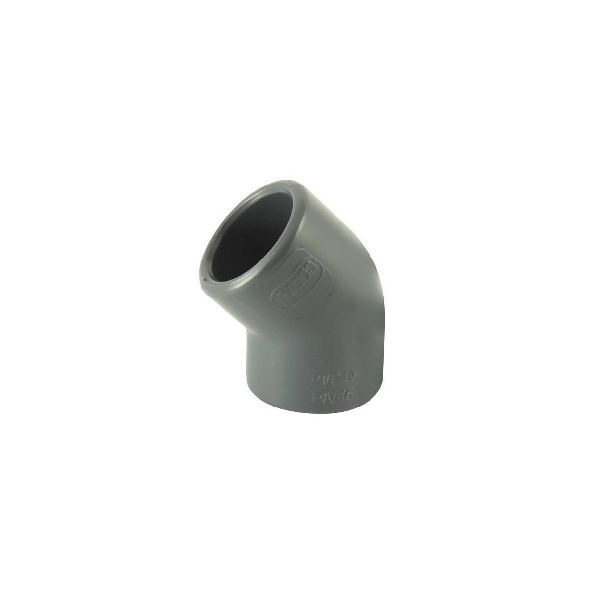 PVC elbow 45 ° F / F pn16