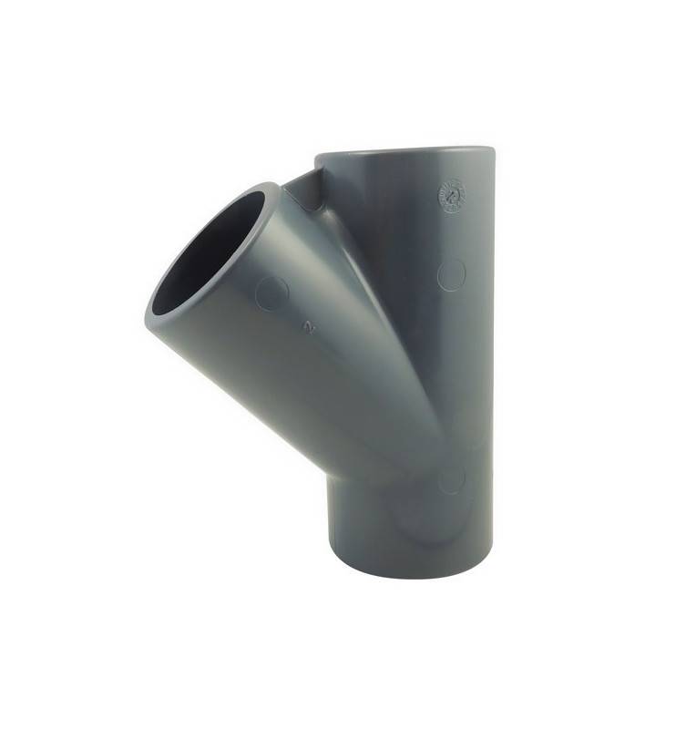 igual tee 45 ° F / F / F PVC