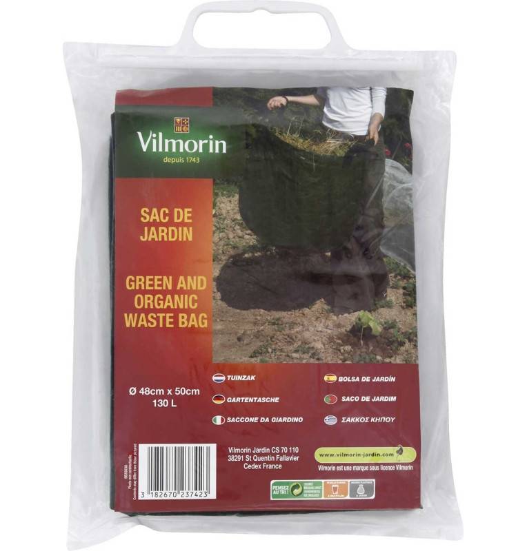 Garten-Tasche PE 130L Ø48cm x 50cm