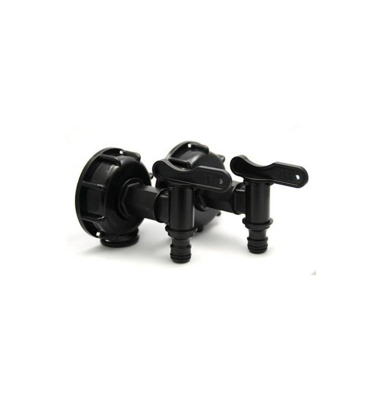 Faucet connection for 1000L tank