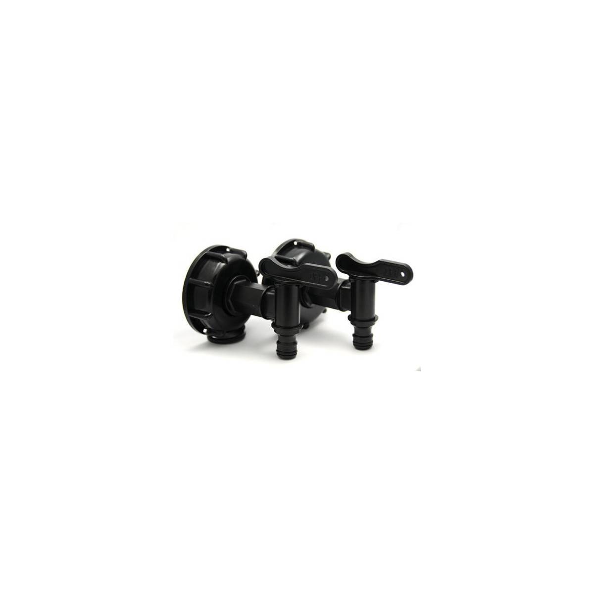 Faucet connection for 1000L tank