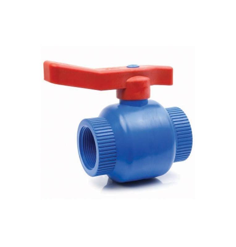 Polypropylene antifreeze ball valve female / female BSP