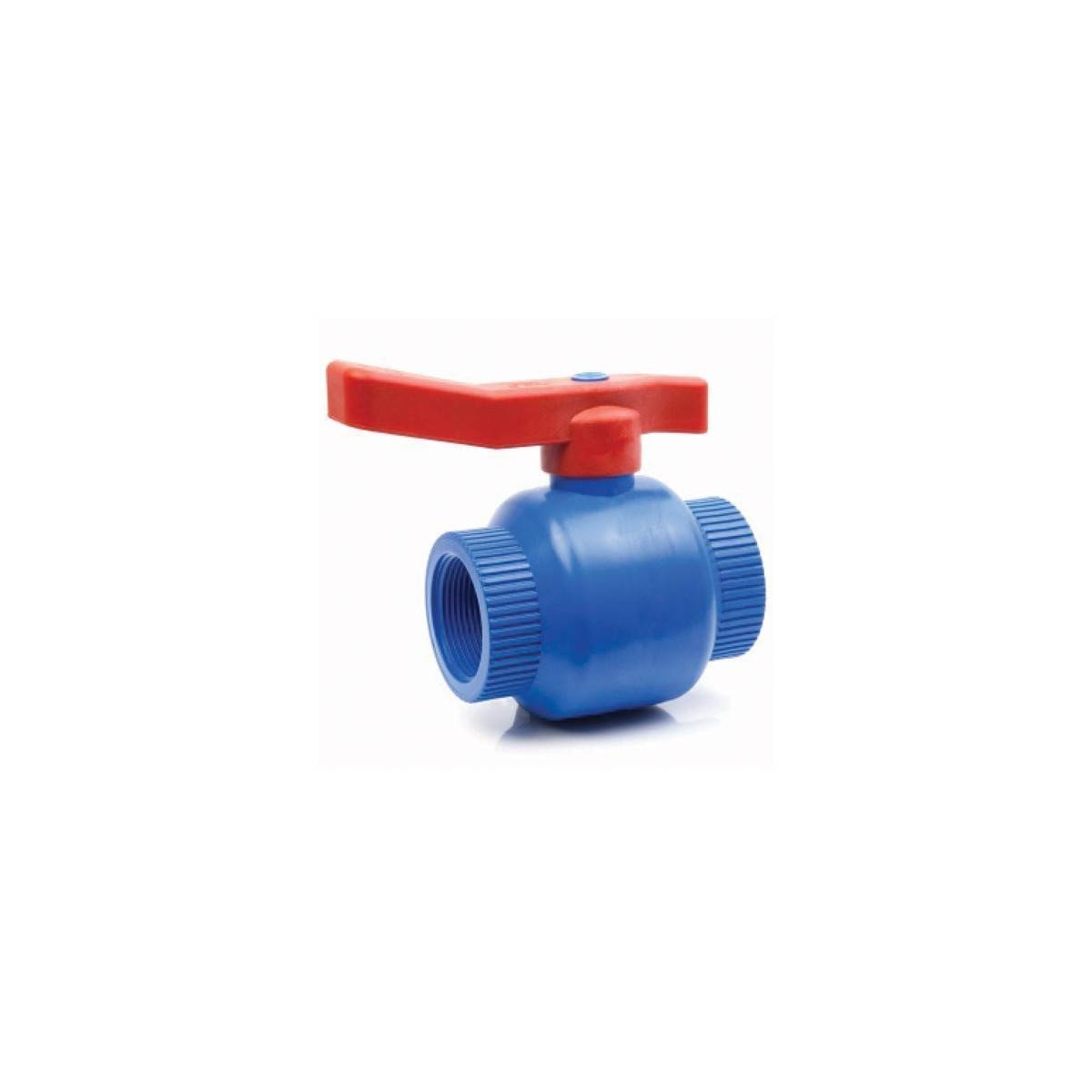 Polypropylene antifreeze ball valve female / female BSP