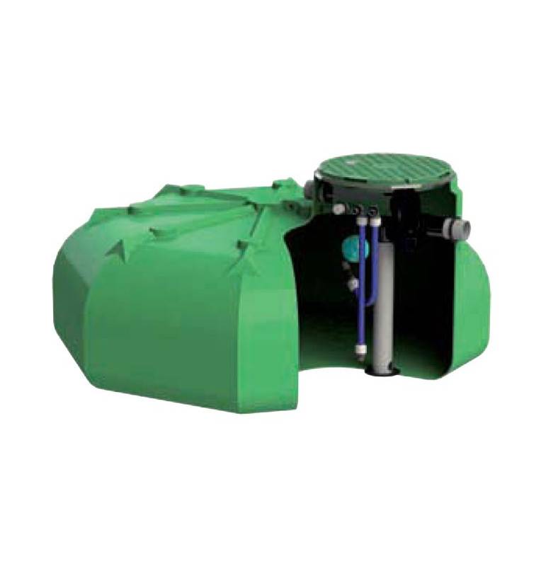 Rainwater recovery tank Ecociter pre equipped