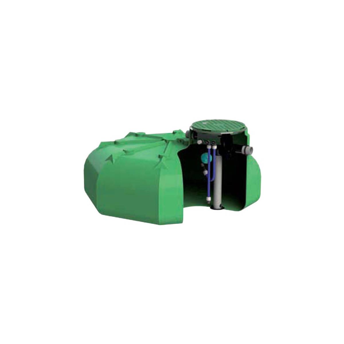 Rainwater recovery tank Ecociter pre equipped