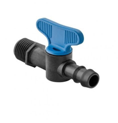 Mini threaded valve 1/2 '' - fluted 16 mm for micro irrigation