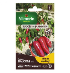 paquetes de semillas Pepper Balconi Vilmorin