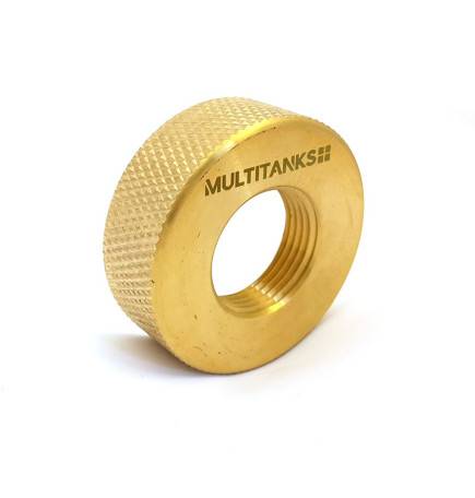 Female plug S60x6 - female 1 inch brass