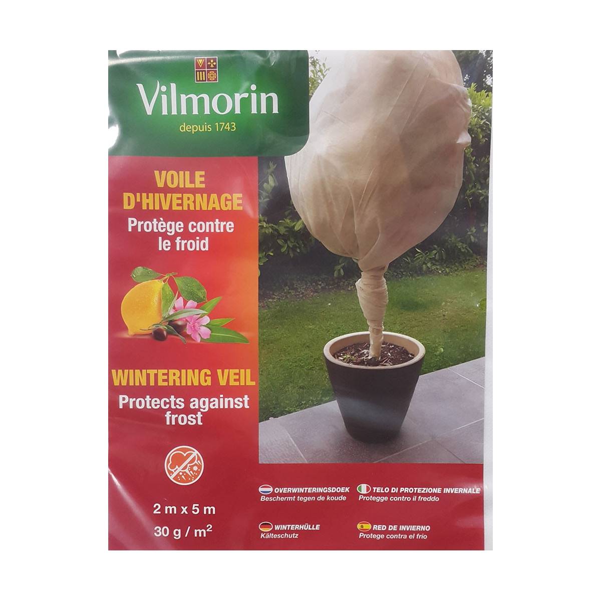 Winter veil Vilmorin pp 30 g / m² white 2m x 5m