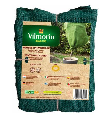 Winter cover decorated OLIVIER Vilmorin pp 50 g / m² white 1.60mx 1.60m pack of 2