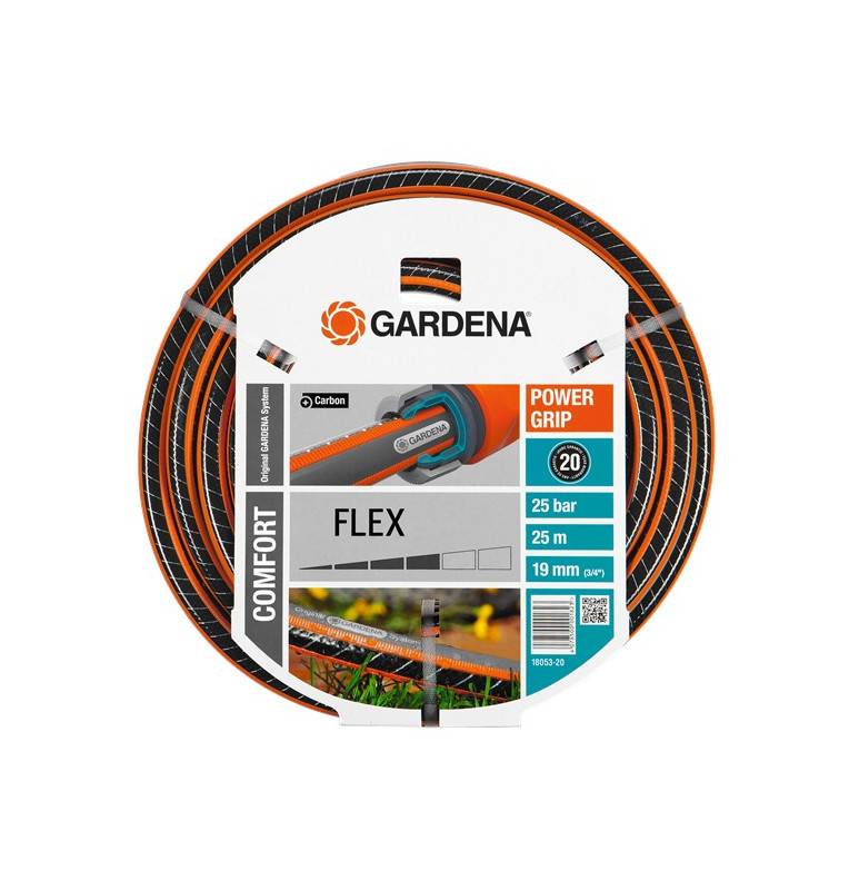 Tuyau d'arrosage Comfort FLEX diametre 15mm longueur 25ml GARDENA