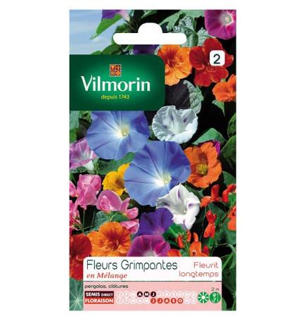 Sachet graines Fleurs grimpantes en mélange