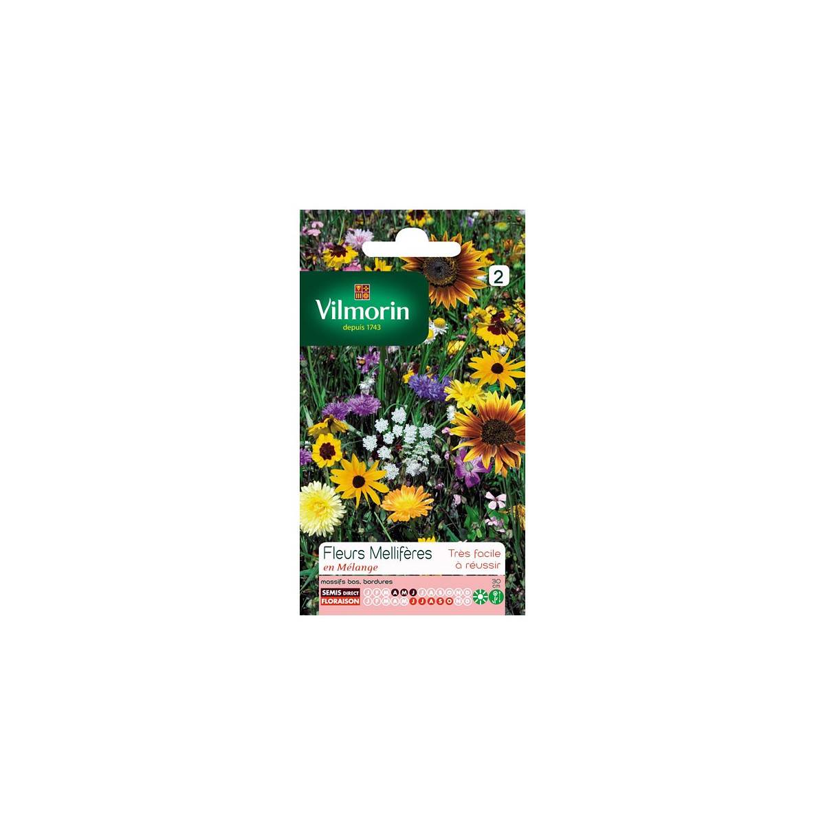 Sachet graines Fleurs Mellifères en mélange