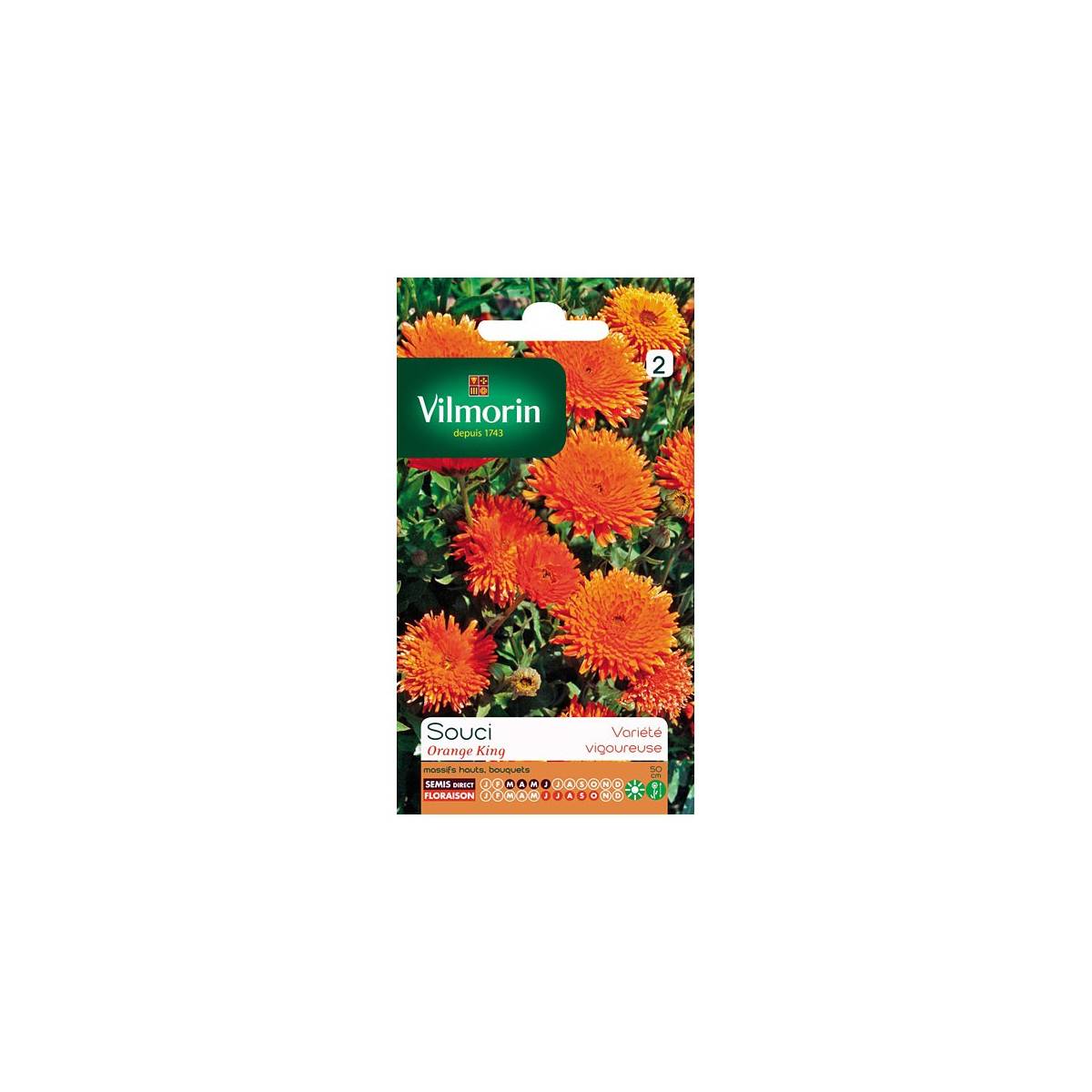 Orange King Marigold Sachet