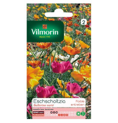 Sachet seeds Eschscholtzia Ballerina varied