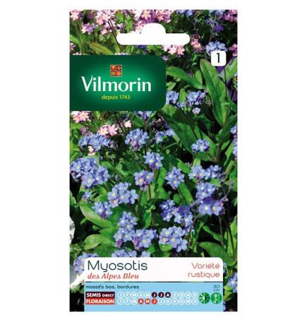 Bag seeds Myosotis blue alps