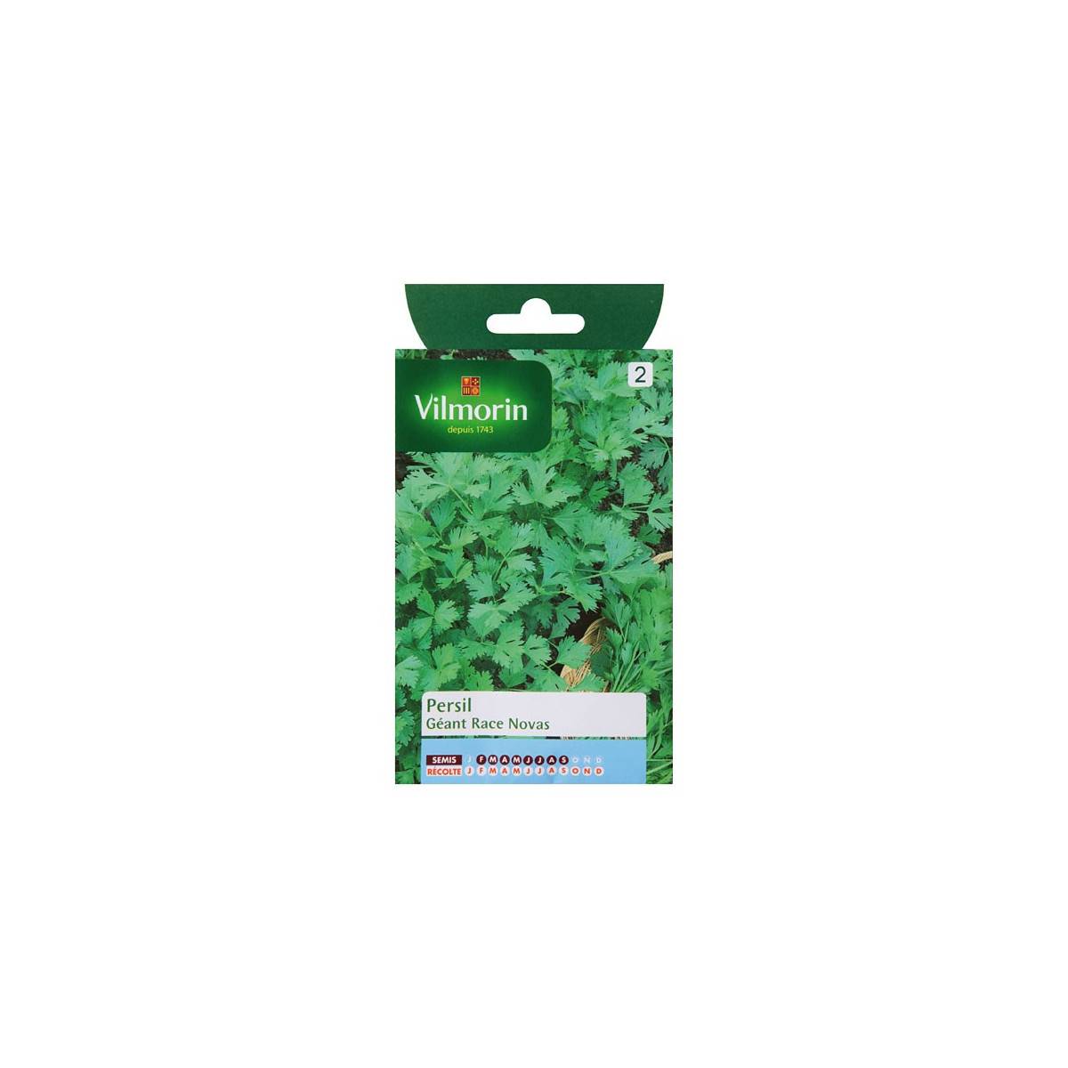 Sachet Seeds Persil Giant Breed Novas