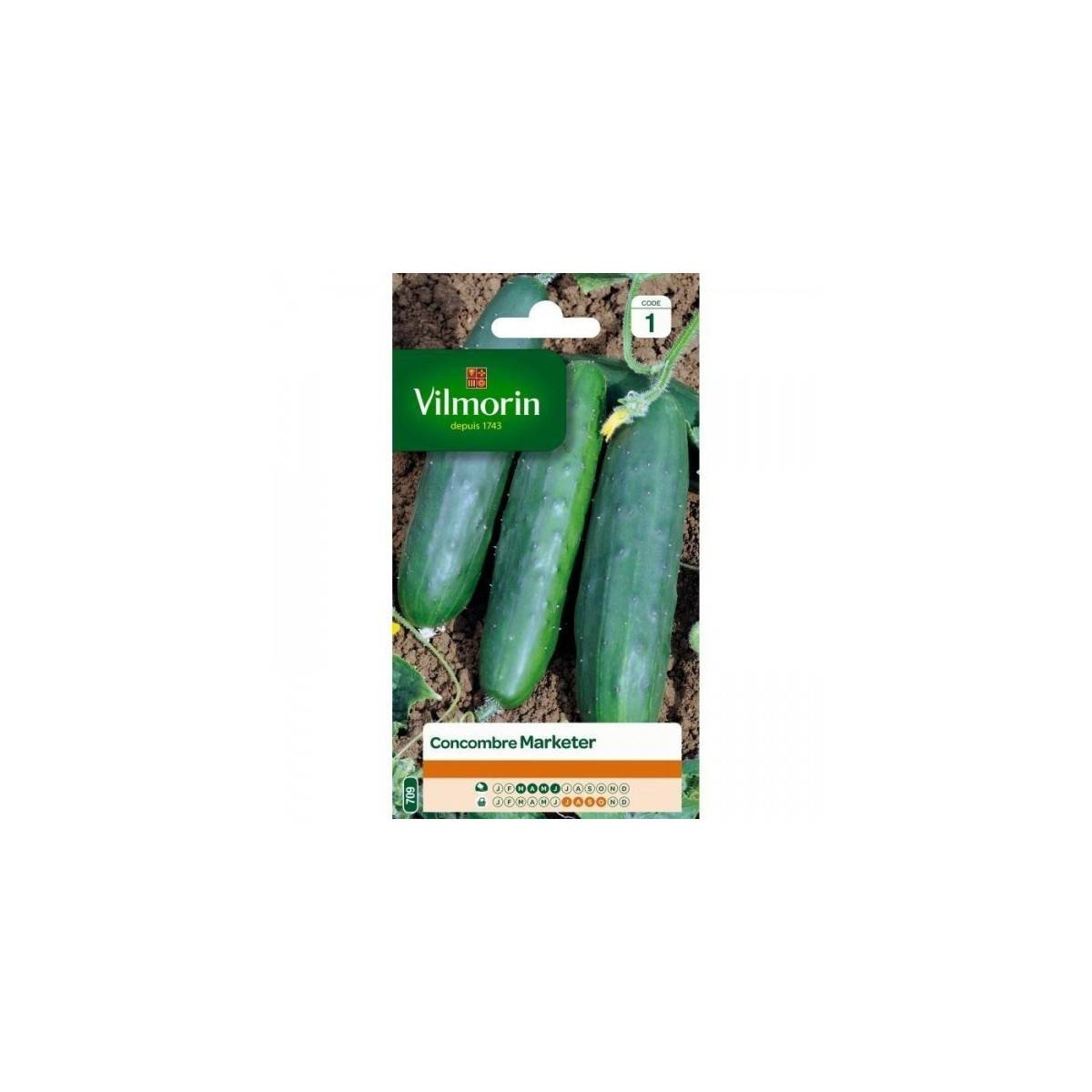 Cucumber Marketer Seed Bag