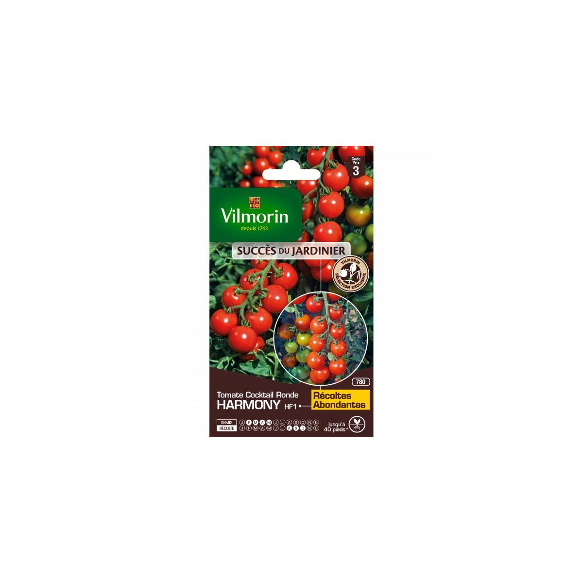 Sachet graines Tomate Harmony HF1