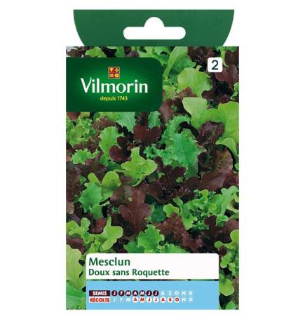 Sachet graines Mesclun doux sans roquette