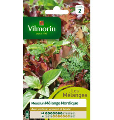 Nordic Mixed Mesclun Seed Bag