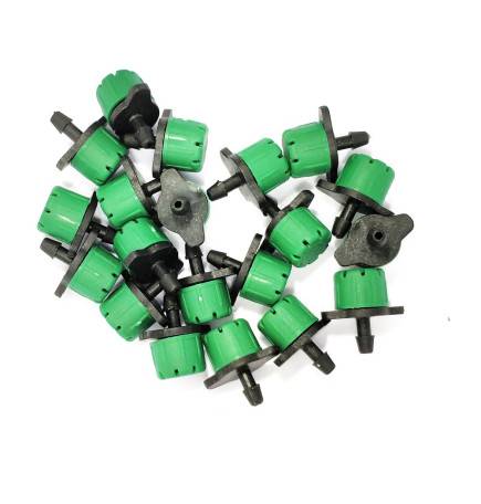 Lot de 20 goutteurs couleur vert