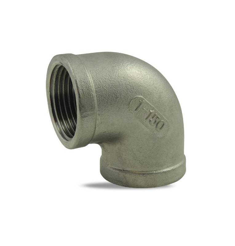 90 ° female / female elbow 316 stainless steel