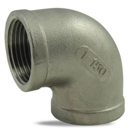 90 ° female / female elbow 316 stainless steel