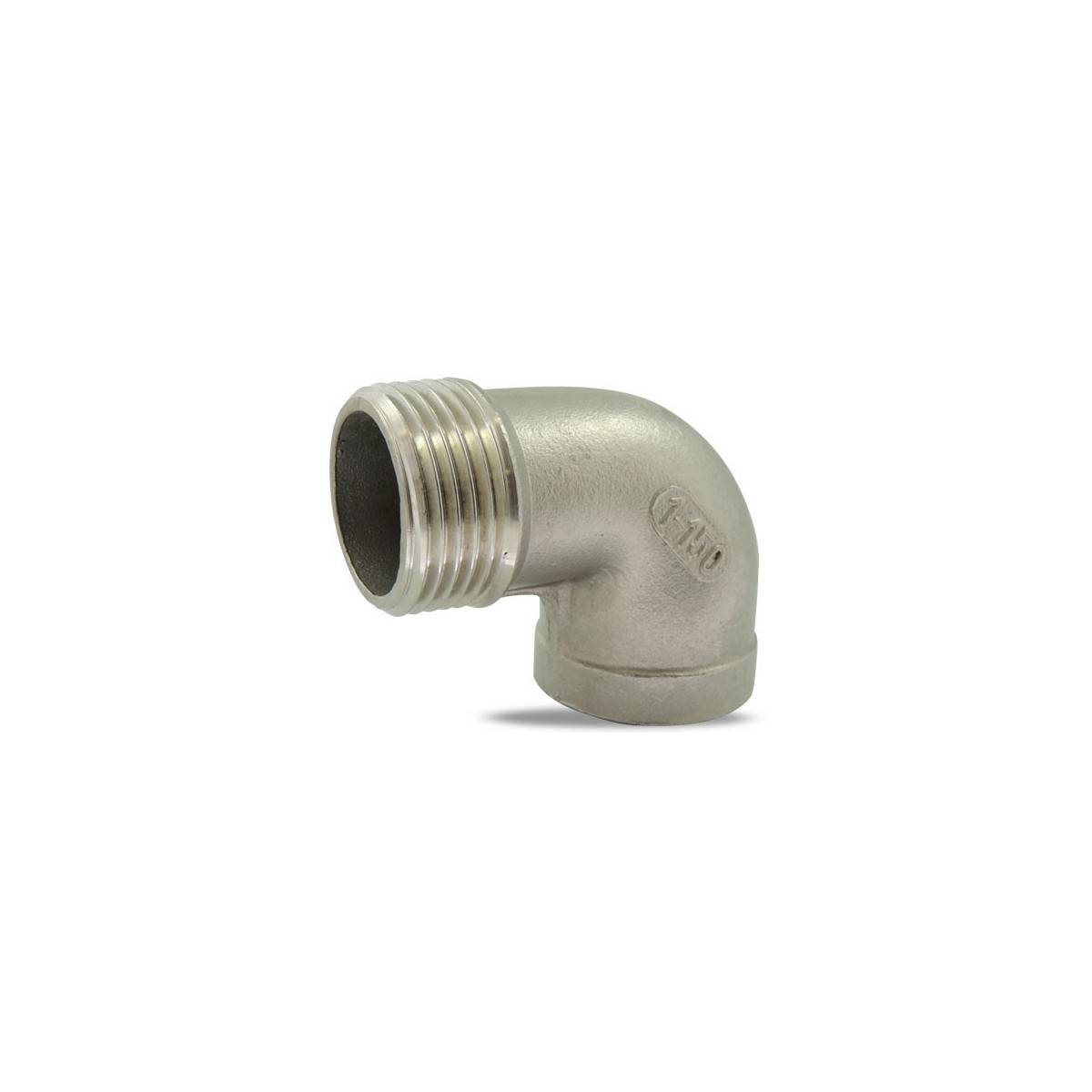 Coude 90° Male / femelle en inox 316