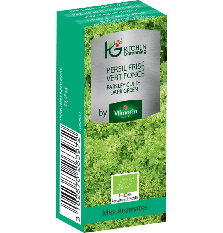 Kitchen Gardening - Persil frisé vert foncé BIO