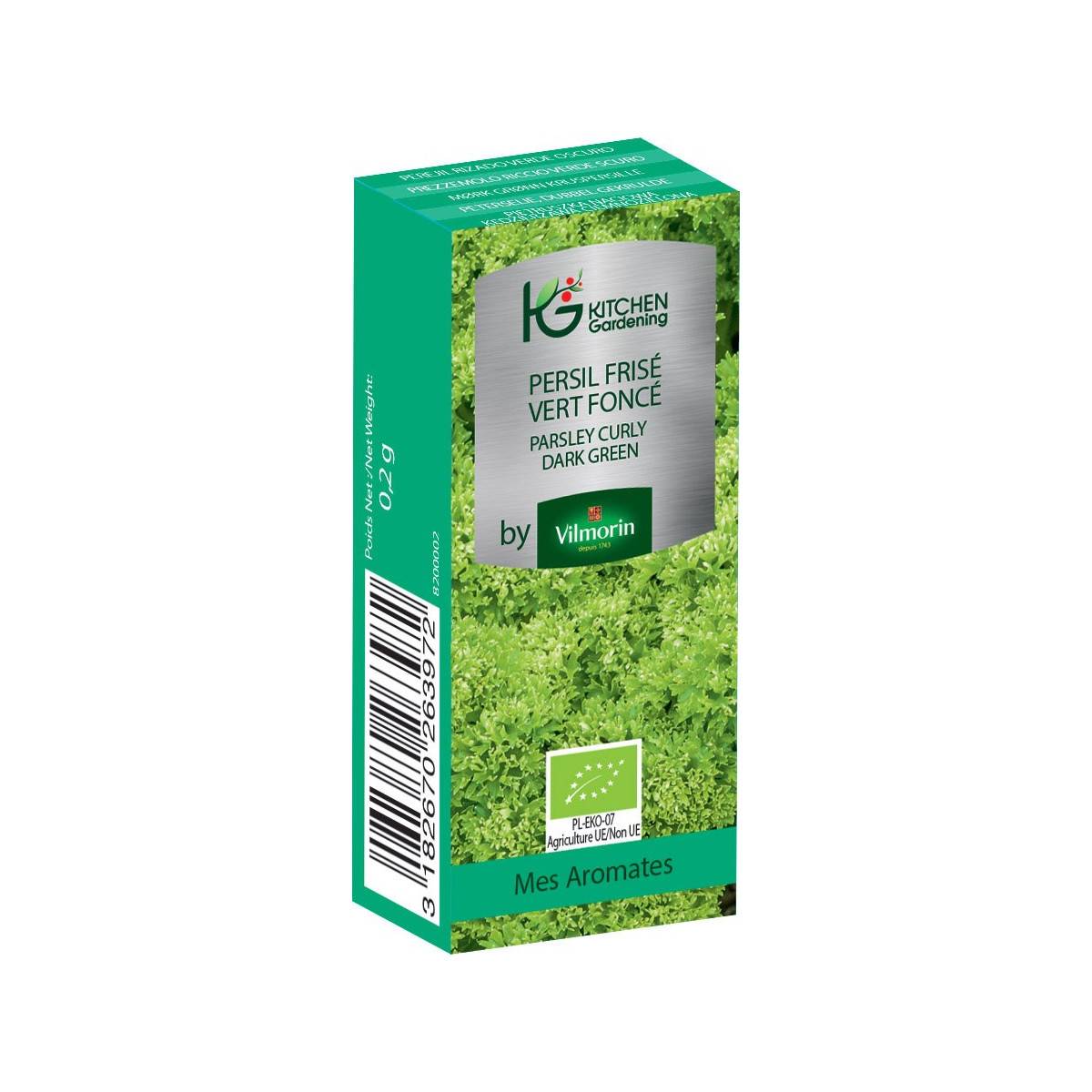 Kitchen Gardening - Persil frisé vert foncé BIO