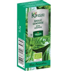 Kitchen Gardening - Basilic Genovese BIO