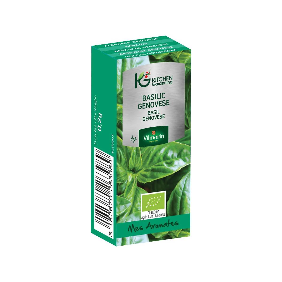 Kitchen Gardening - Persil frisé vert foncé BIO