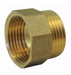 Nipple equal Male / Female Brass