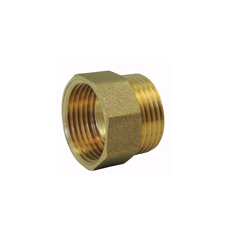 Nipple equal Male / Female Brass